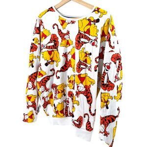 Disney Winnie The Pooh Tigger Reversible Oversized Sweatshirt